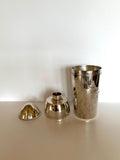Italian Bullet Cocktail Shaker, 1940s Art Deco Dial A Drink Mixer, Antique Barware