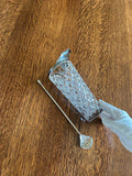 Heavy Crystal Martini Mixer Pitcher, Scalloped Muddler Spoon, xxx