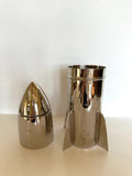 Vintage Rocket Ship Cocktail Shaker