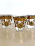 Culver Jeweled Glasses, Charm Bracelet Pattern, Extra Small Rocks Glasses