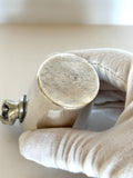 Napier Two-Fingers Jigger | Silver-Plated Figural Shot Glass | Vintage Barware Measure