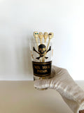 Georges Briard Mix Your Poison Glass | Jeweled Skull Swizzle Sticks | Name Your Poison Glassware