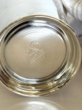 Vintage Mint Julep Cups | Sheridan Julep Cups Silver-Plated | Kentucky Derby Barware