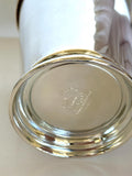Vintage Mint Julep Cups | Sheridan Julep Cups Silver-Plated | Kentucky Derby Barware