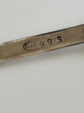 Sterling Silver Cocktail Picks, Art Deco Martini Picks, Ilaria Peru, Vintage Barware Gift