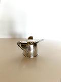 Napier Dog Jigger 1 oz 2 oz | Silver-Plated Figural Jigger | 1930s Barware