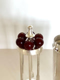 Miniature 1940s Cocktail Shaker, Cherry Picks Set, P.H. Vogel & Co.