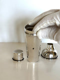 Miniature 1940s Cocktail Shaker, Cherry Picks Set, P.H. Vogel & Co.