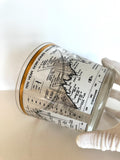 Cera Dow Jones Ice Bucket, Stock Market Glassware, 1958-1968