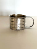 Sterling Silver Jigger, 2 Ounce Silver Shot Glass by Watson Silver Co.