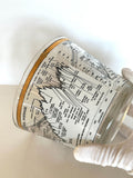 Cera Dow Jones Ice Bucket, Stock Market Glassware, 1958-1968