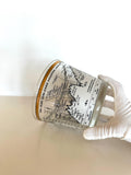 Cera Dow Jones Ice Bucket, Stock Market Glassware, 1958-1968