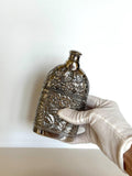 Vintage Floral Flask by Simpson Hall Miller, Repousse Antique Flask