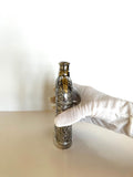 Vintage Floral Flask by Simpson Hall Miller, Repousse Antique Flask