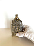 Vintage Floral Flask by Simpson Hall Miller, Repousse Antique Flask