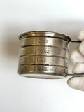 Sterling Silver Jigger, 2 Ounce Silver Shot Glass by Watson Silver Co.
