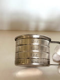 Sterling Silver Jigger, 2 Ounce Silver Shot Glass by Watson Silver Co.