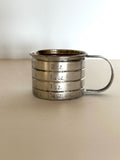 Sterling Silver Jigger, 2 Ounce Silver Shot Glass by Watson Silver Co.