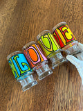 Love Glasses by Anchor Hocking 1970s