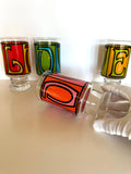 Love Glasses by Anchor Hocking 1970s