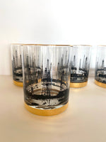 Oil Derrick Glassware Set RESERVED for Kaitlin