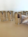 Vintage Gorham Mint Julep Cups "W" Monogram - Southern Vintage Wares