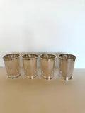 Vintage Gorham Mint Julep Cups "W" Monogram - Southern Vintage Wares