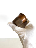 Vintage Thimble Jigger, Copper-Plated Jigger, "Only A Thimble Full" Jigger - Southern Vintage Wares