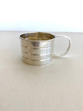 Sterling Jigger by Wallace, Sterling Jigger (2 ounces) - Southern Vintage Wares
