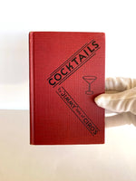1930 Cocktails By Jimmy Late of Ciros London - Southern Vintage Wares