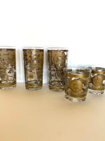 Cera World Atlas Map Glasses - Southern Vintage Wares