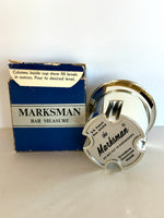 The Marksman Bar Measure Cocktail Jigger (in its original box)