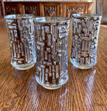 Libbey Platinum Artica Glasses - Southern Vintage Wares