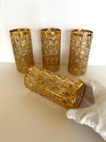 Imperial Glass Co El Tabique D’Oro Highball Glasses 4