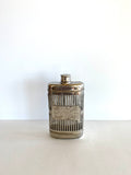 Art Deco Caged Glass Flask