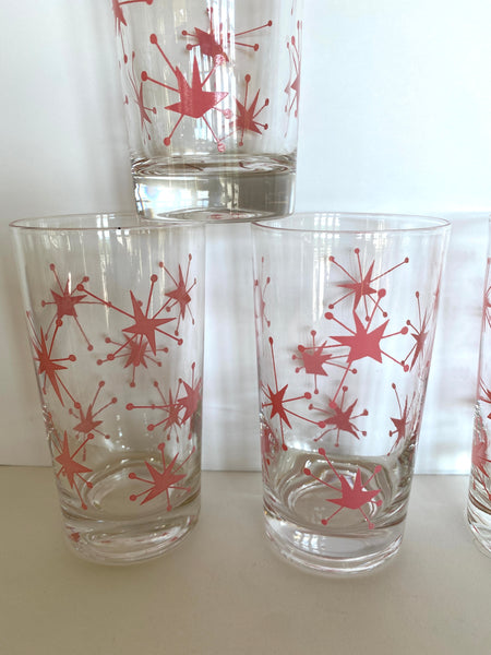 DIY Mid-Century Starburst Cocktail Glasses