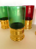 Imperial Glass Co. Trader Vic Big Shot Glasses Mid Century
