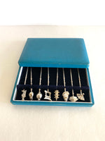 Vintage Sterling Silver Cocktail Picks - Southern Vintage Wares