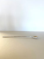 Gorham Bar Spoon, 12" Twisted Cocktail Spoon - Southern Vintage Wares