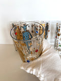 Culver Mardi Gras Glasses - Southern Vintage Wares