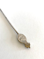 Vintage Silverplated Pineapple Swizzle Spoons