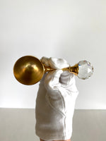 Valerio Albarello Gold Swarovski Crystal Jigger - Southern Vintage Wares