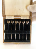 Art Deco Rooster Cocktail Picks (in original box) - Southern Vintage Wares