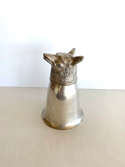 Stirrup Cup Fox Head Leonard Silver Company Plate – Anderson Jones Sporting  Antiques and Gifts