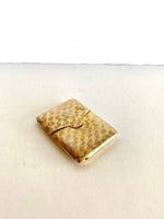 Mid Century Napier Gold-Plated Matchstick Case - Southern Vintage Wares