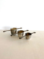 Barbell Rollover Jiggers , 1939 Barbell Cocktail Jiggers (Set of 3), - Southern Vintage Wares
