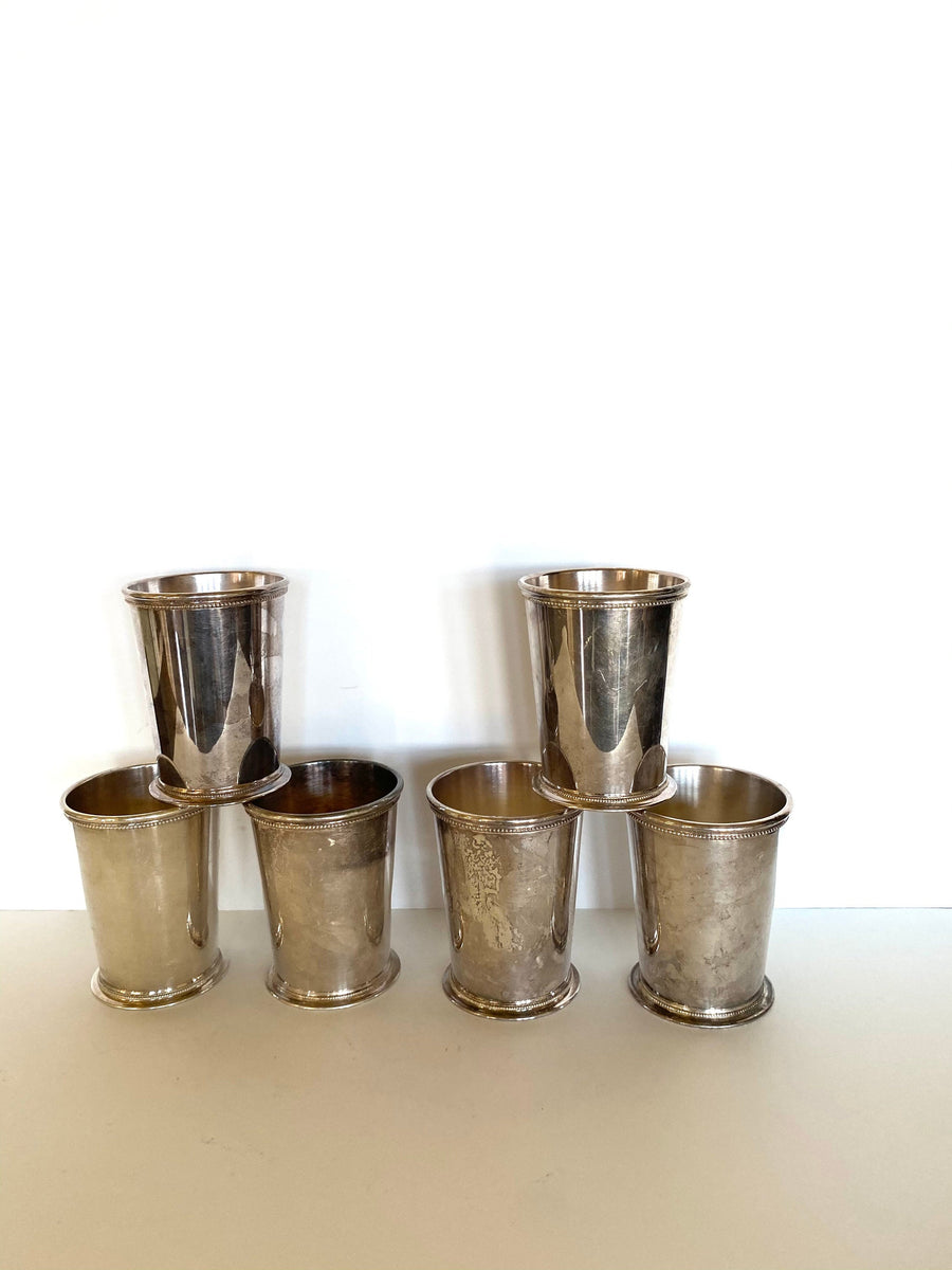 Silver Julep Cups by Patrick Henry (6), Vintage Julep Cups – Southern ...