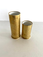 Brass Shotgun Shell Jiggers (1 oz, 2 oz), Solid Brass Jiggers, Shotgun Cartridge Jigger Set - Southern Vintage Wares