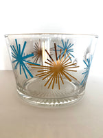 Asterisk Ice Bowl by Russel Wright for Bartlett Collins, Atomic "Asterisk" Ice Bucket