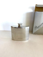 SouthernVintageWares>>>Preisner Pewter Flask (in original box)